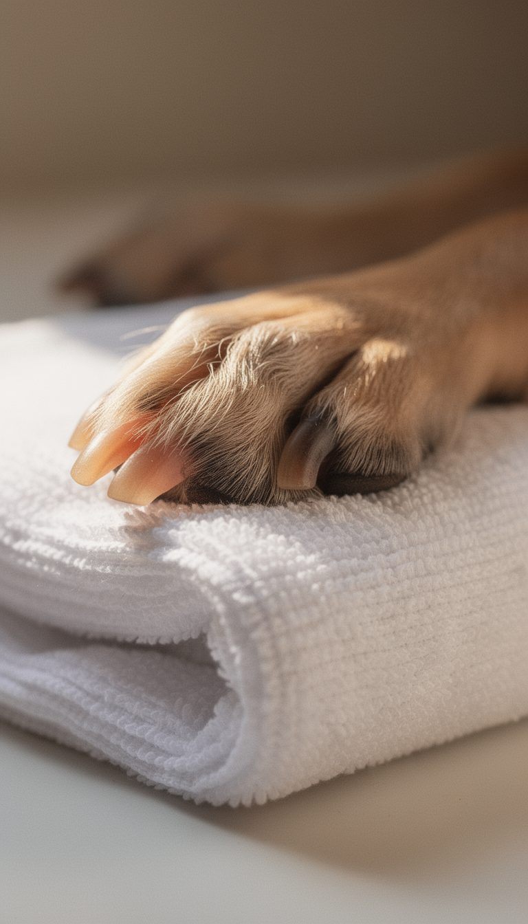 Perfectly Trimmed Poodle Nails