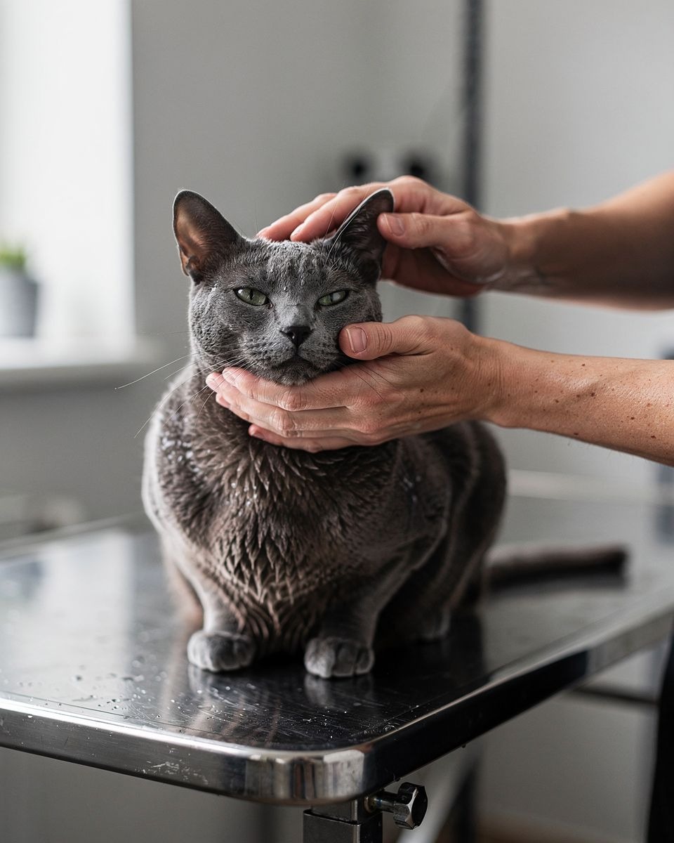 Sleek Maine Coon Groom
